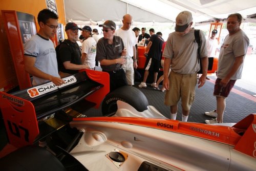 De fans komen alles te weten over de Champ Car World Series